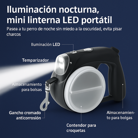 correa 5 en 1 retractil