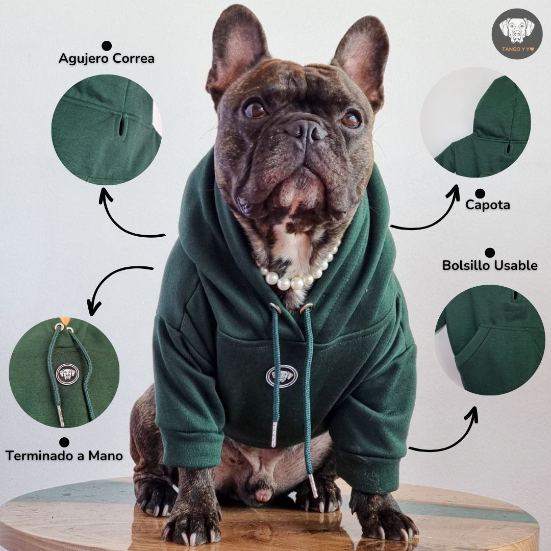 Hoodie Italiano Verde