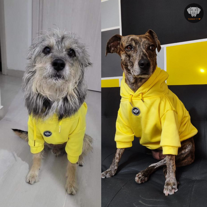 Hoodie Italiano Amarillo