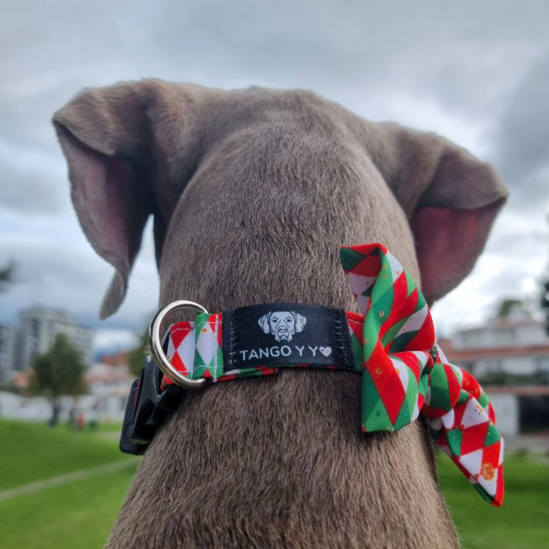 Collar Corbatín Navideño