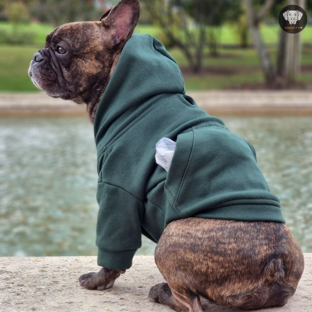 Hoodie Italiano Verde