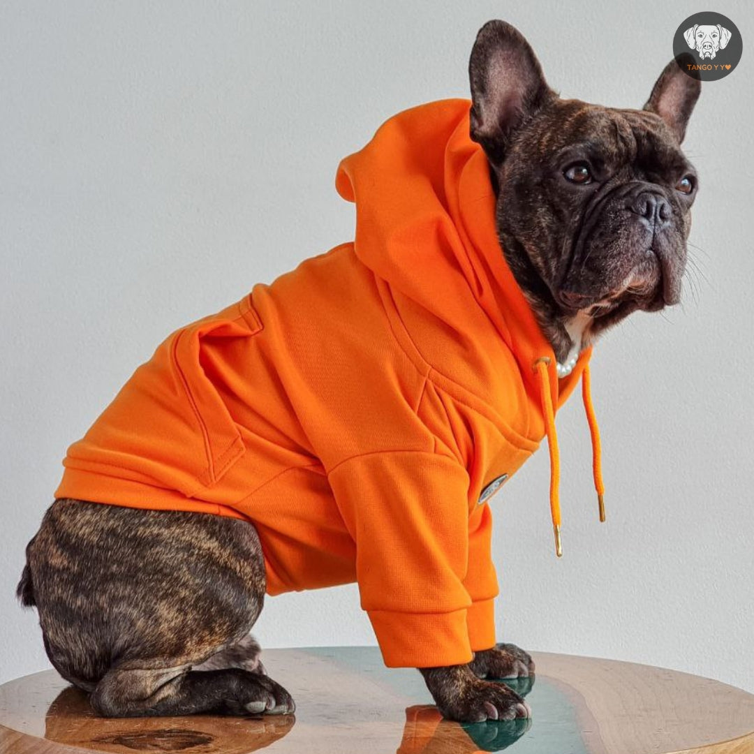 Hoodie Italiano Naranja