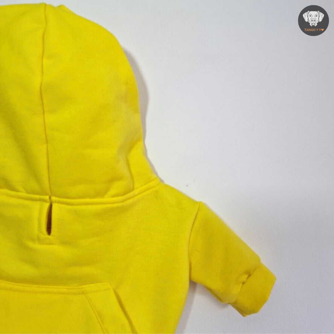 Hoodie Italiano Amarillo