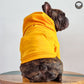 Hoodie Italiano Amarillo Quemado