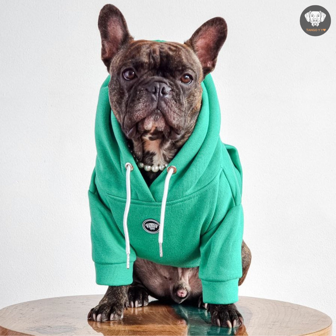 Hoodie Italiano Verde Esmeralda