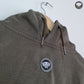 Hoodie Italiano Verde Militar