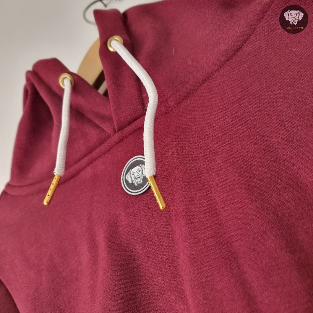 Hoodie Italiano Vino Tinto