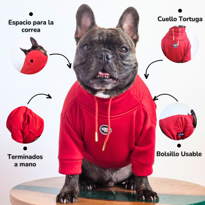 Hoodie Egipcio Rojo