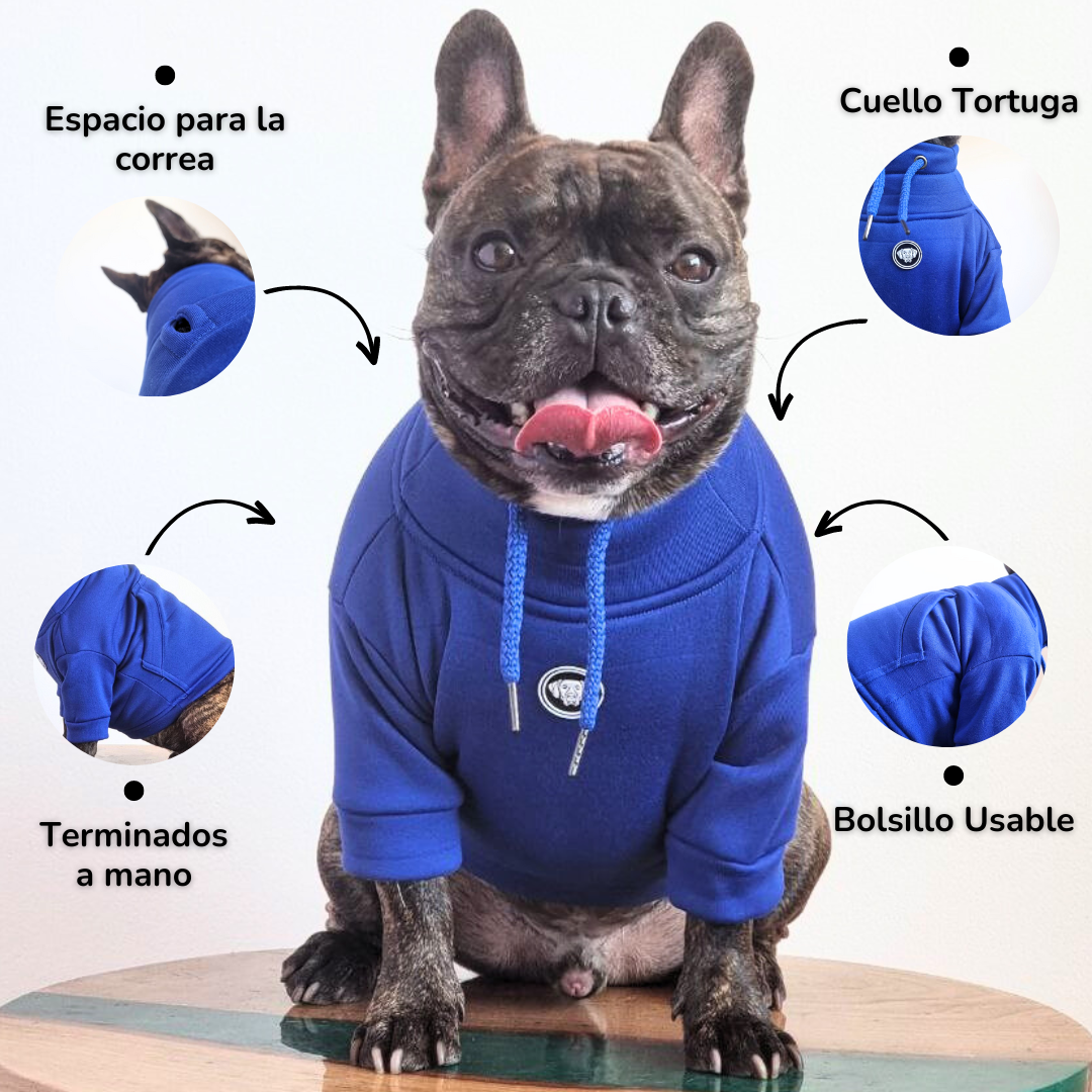 Hoodie Egipcio Azul